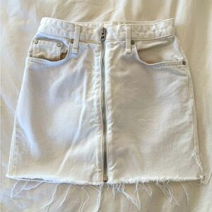 Rag & Bone Denim Mini Skirt